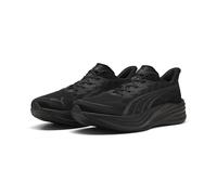 Trainingsschuh PUMA "Darter Pro 2 Laufschuhe Erwachsene", Damen, Gr. 36, schwarz (schwarz flat schwarz gray), Obermaterial: Synthetik, Textil. Futter: Textil. Innensohle: Textil. Laufsohle: Gummi, Sch