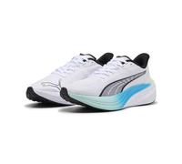 PUMA Erwachsene Darter Pro Laufschuhe 42, White Black Mint Melt Speed Blue Green