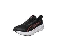 Trainingsschuh PUMA "Dasher Lite SLIPTECH™ Laufschuhe Erwachsene", Gr. 40.5, schwarz rose gold weiß metallic, Obermaterial: Textil, Synthetik; Futter: Textil; Innensohle: Textil; Laufsohle: Gummi, Sch