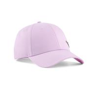 Baseball Cap PUMA "ESS METAL CAT BB CAP", Damen, rosa (mauve glow), Polyester, unifarben, Caps, klassisches 6-Panel-Design, gebogener Schirm, mit Metall-Pin (51602419-0) mauve glow
