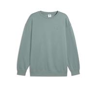PUMA Erwachsene Essentials Elevated Crewneck M, Green Moon