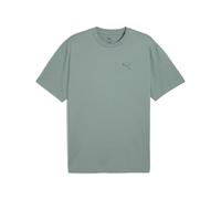 PUMA Erwachsene Essentials Elevated T-Shirt M, Green Moon