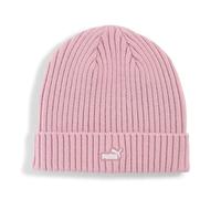 PUMA Essentials Patch Mid Crown Beanie, Accessoires, Poised Rosa, OSFA Pink