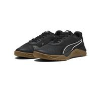 PUMA Erwachsene Fuse 4.0 Sneakers 45, Black Cast Iron Gum White Gray Beige