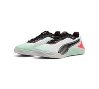 PUMA Erwachsene Fuse 4.0 Sneakers 46, White Mint Melt Glowing Red Black Ruby Shimmer Green