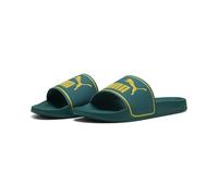 Sandale PUMA "Leadcat 2.0 Sandalen Erwachsene", Herren, Gr. 37, emerald ice dazzling gelb grün, Obermaterial: Synthetik. Futter: Textil. Innensohle: Synthetik, Textil. Laufsohle: Synthetik, CMEVA, Sch