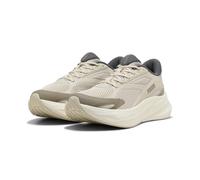 Trainingsschuh PUMA "MaxStride Lite Laufschuhe Erwachsene", Damen, Gr. 43, beige (warm weiß silber fog mouse gray moody beige), Obermaterial: Synthetik, Textil. Futter: Textil. Innensohle: Textil. Lau