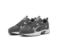 PUMA Erwachsene Milenio Tech Sneakers 43, Dusky Gray Silver Raisin Metallic Purple