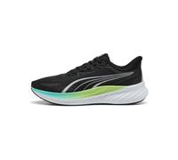 PUMA Erwachsene Pounce Lite 2 Laufschuhe 42, Black Intense Mint Sunny Lime Green