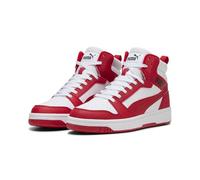 PUMA Rebound Sneakers, Schuhe, Weiß/Rot/Schwarz, 38 White