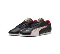 Sneaker PUMA "Scuderia Ferrari Catch Sneakers Erwachsene", Herren, Gr. 45, schwarz, weiß, Obermaterial: Synthetik; Futter: Textil; Innensohle: Textil; Laufsohle: Gummi, Schuhe Sneaker (71169208-45) sc