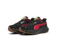 Sneaker PUMA "Scuderia Ferrari Hypnotic Sneakers Erwachsene", Herren, Gr. 40.5, rot (schwarz rosso corsa rot), Obermaterial: Kuhleder, Synthetik, Textil. Futter: Textil. Innensohle: Textil. Laufsohle: