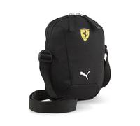 PUMA Erwachsene Scuderia Ferrari Race Umhängetasche OneSize Black | Alltagstaugliche Umhängetasche, Hauptfach mit Reißverschluss, Scudetto Shield Ferrari Logo