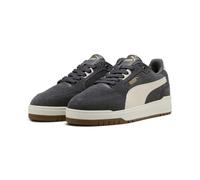 PUMA Erwachsene Shuffle Downtown Sneakers 38.5, Moody Gray Alpine Snow Gold White