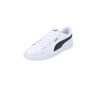 Puma Unisex Sneaker Smash 3.0 L 390987-11 Weiß/Schwarz/Gold Größe 42,5