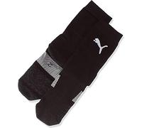 PUMA Erwachsene Socken Match Crew Socks, Black-White, 4, 702660 03