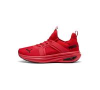 Sneaker PUMA "SOFTRIDE Enzo 6 Sneakers Erwachsene", Herren, Gr. 44,5, rot (for all time rot schwarz), Obermaterial: Synthetik, Textil. Futter: Textil. Innensohle: Textil. Laufsohle: Gummi, Schuhe Snea