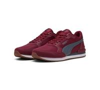 PUMA Erwachsene ST Runner v4 Nylon Sneakers 44.5, Garnet Glow Evening Blue White Gum Red