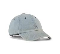 PUMA Erwachsene Wardrobe ESS Metal Dad Cap OneSize, Faded Denim Blue