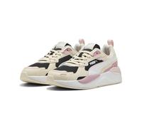 Sneaker PUMA "X-Ray 3 Sneakers Erwachsene", Gr. 44,5, weiß (schwarz, weiß alpine snow poised pink), Obermaterial: Textil, Synthetik; Futter: Textil; Innensohle: Textil; Laufsohle: Gummi, Schuhe (68126