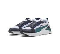 Sneaker PUMA "X-Ray 3 Sneakers Erwachsene", Damen, Gr. 44, weiß emerald ice new navy grün blau, Obermaterial: Synthetik, Textil. Futter: Textil. Innensohle: Textil. Laufsohle: Synthetik, Gummi, Schuhe