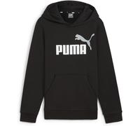 Puma Ess+ 2 Col Big Logo FL Jungen Sweatshirt, weiß 140