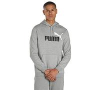 PUMA ESS+ 2 Col Big Logo Pullover für Herren, XL, Mittelgrau, Wärme