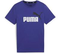 Puma Ess+ 2 Col Logo Jungen T-Shirt, blau 140