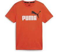Puma Ess+ 2 Col Logo Jungen T-Shirt, rot 128