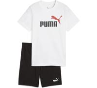 Puma ESS 2 Color No. 1 Logo and Set Jungen Anzug, weiß 140