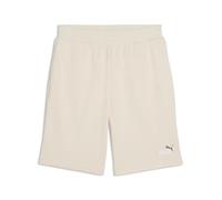 PUMA Essentials 2 Color No. 1 Logo 10" French Terry Sweatshorts Herren 88 - alpine snow/white XXL