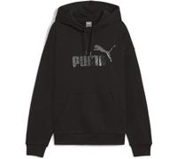 Puma Ess+ Animal FL Damen Kapuzensweater, schwarz L