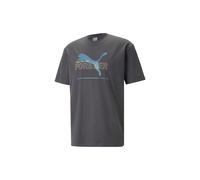 Puma Ess Better Relaxed Graphic T-Shirt Herren - grau/blau -M