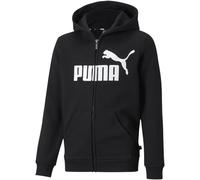 Puma ESS Big Logo FZ FL Jungen Jacke, schwarz 110