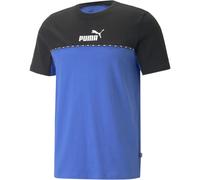 Puma ESS Block X Tape Herren T-Shirt, blau M