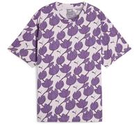 Puma Ess+ Blossom AOP Damen T-Shirt, lila XS