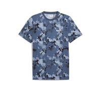 PUMA Essentials Camo T-Shirt Herren, Kleidung, Dark Indigo, XL Blue