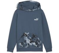 PUMA Essentials Camo Hoodie Teenager, Accessoires, Blau, 15-16Y Blue