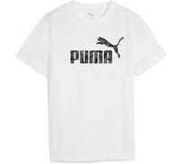 Puma ESS Camo Jungen T-Shirt, weiß 140