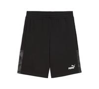 Sporthose PUMA "Essentials Camo 10'' Shorts Herren", Damen, Gr. L, Normalgrößen, schwarz, 68% Baumwolle, 32% Polyester, tarnfarben, regular fit, Hosen (75478168-L) schwarz