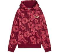 Puma Ess+ Class Act AOP FL Damen Kapuzensweater, rot S