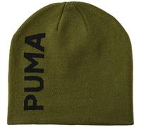 PUMA Ess Classic Cuffless Beanie 023433, Olivgrün/Schwarz, One size