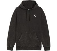 Puma ESS Elevated Relaxed Wash FL Herren Kapuzensweater, schwarz XL