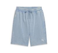 PUMA ESS Elevated Relaxed Wash Shorts, 22,9 cm, TR Cool Blue
