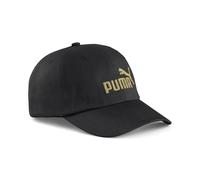 PUMA ESS Logo Cap Adult Unisex NO.1 BB Black-Gold NO.1 One Size