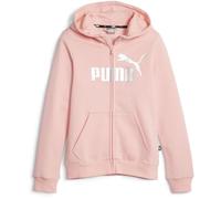 Puma Ess+ Logo Full-Zip FL G Mädchen Sweatshirt, rosa 116