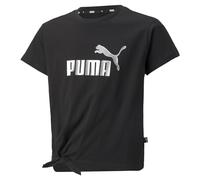 PUMA Ess+ Logo Knotted T-Shirt Mädchen puma black 128