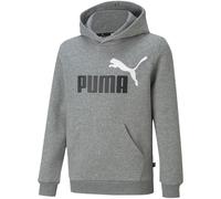 Puma Jungen Hoody ESS+ 2 Col Big Logo Hoodie FL B 586987-03 140 Medium Gray Heather