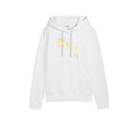 PUMA ESS Metallisch Hoodie Damen, Kleidung, Weiß, XL