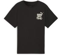 Puma Ess+ MID 90s Graphic Jungen T-Shirt, schwarz 128